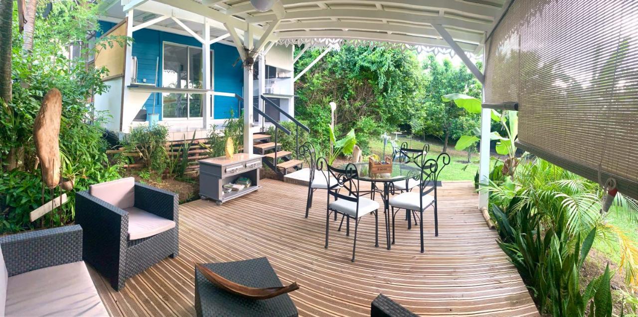 Lodge Pamplemousse Avec Piscine Privative , Dans Parc Calme A 500 M Plage Le Carbet Eksteriør bilde